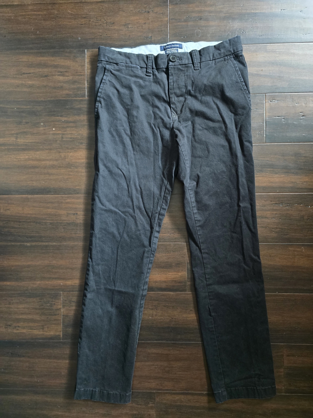 Tommy Hilfiger Men's Black Chino Pants
